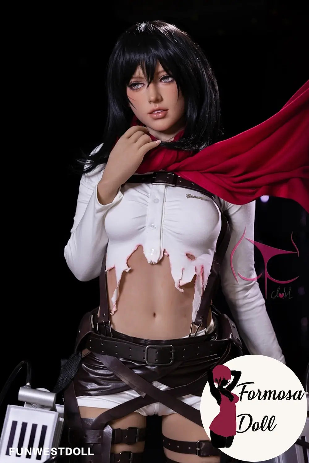 Mikasa Ackerman - Poupée sexuelle cosplay anime en TPE 159 cm