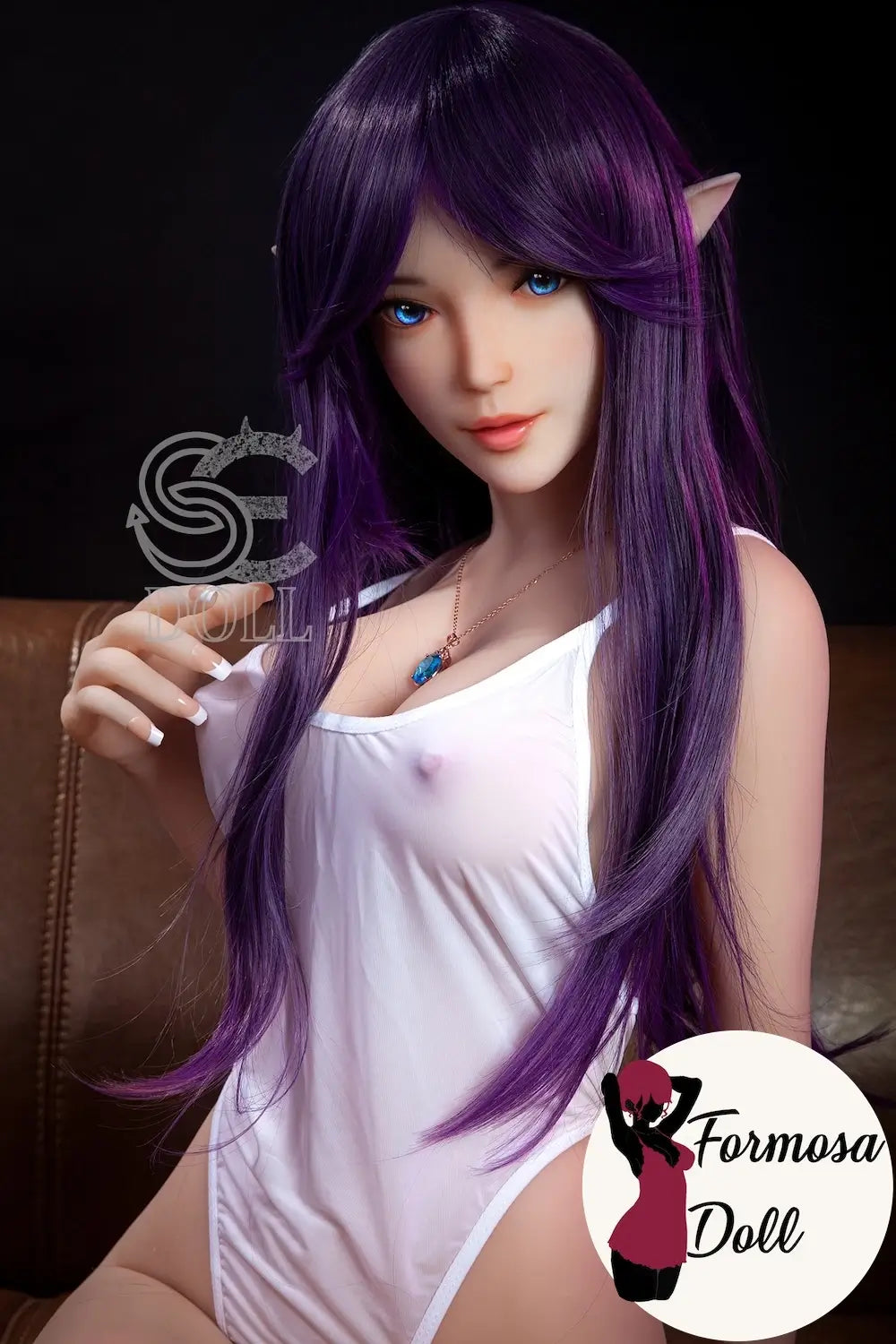 Olivia 151 cm - Petite poupée sexuelle elfe en TPE