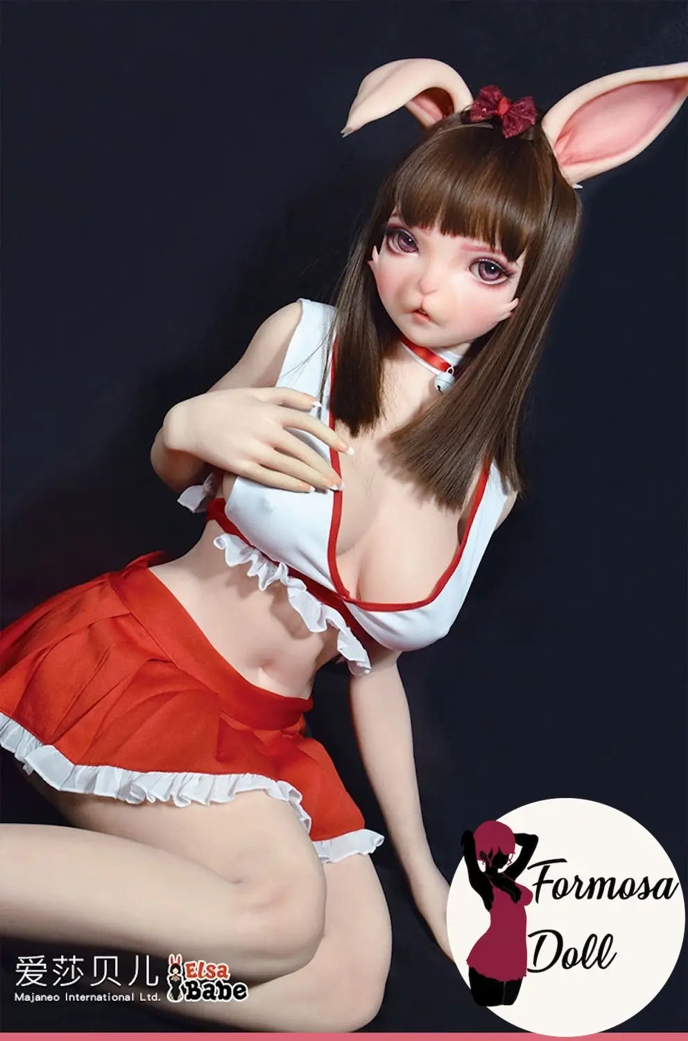 Aida Rina – Poupée sexuelle en silicone 148 cm, style lapine