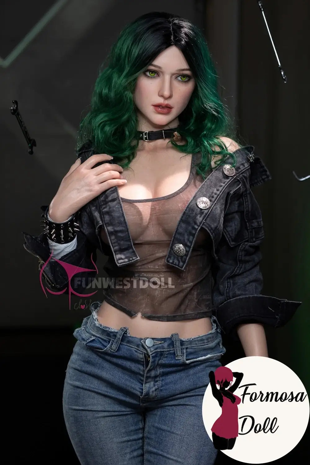 Alexa 157 cm - Poupée sexuelle réaliste en silicone