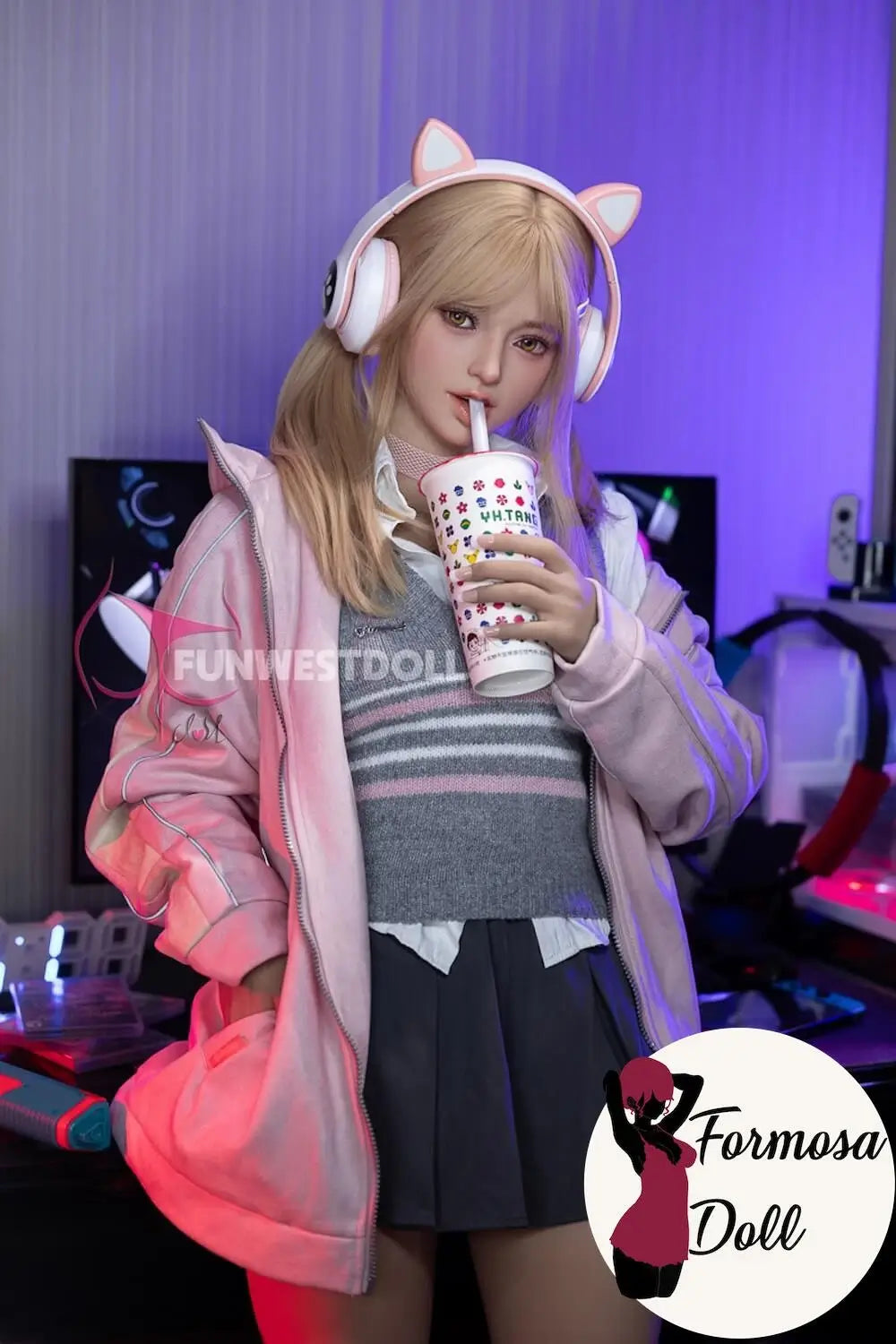 Alice 159 cm (5ft2) - Gamer Girl Sex Doll in TPE