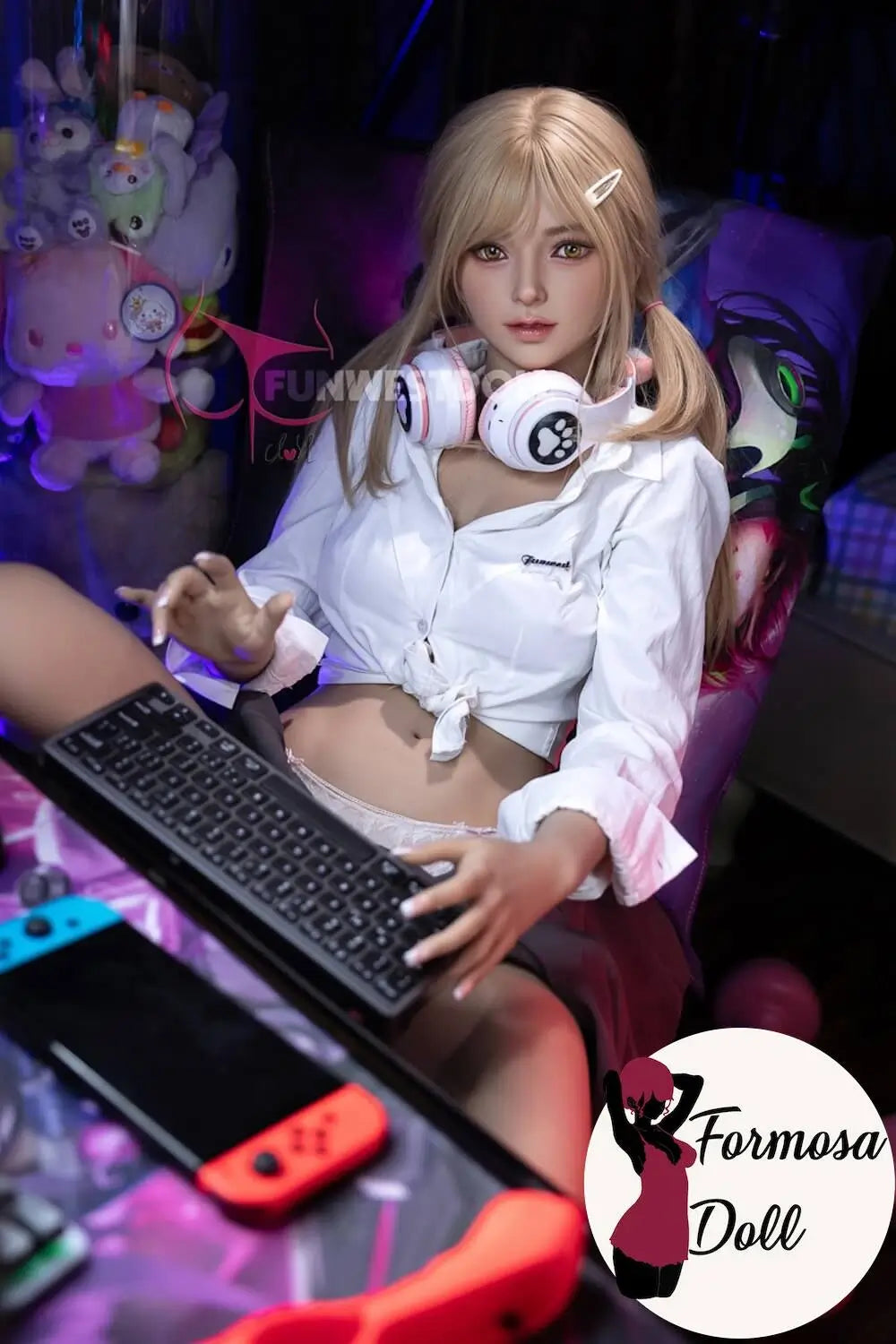Alice 159 cm (5ft2) - Gamer Girl Sex Doll in TPE