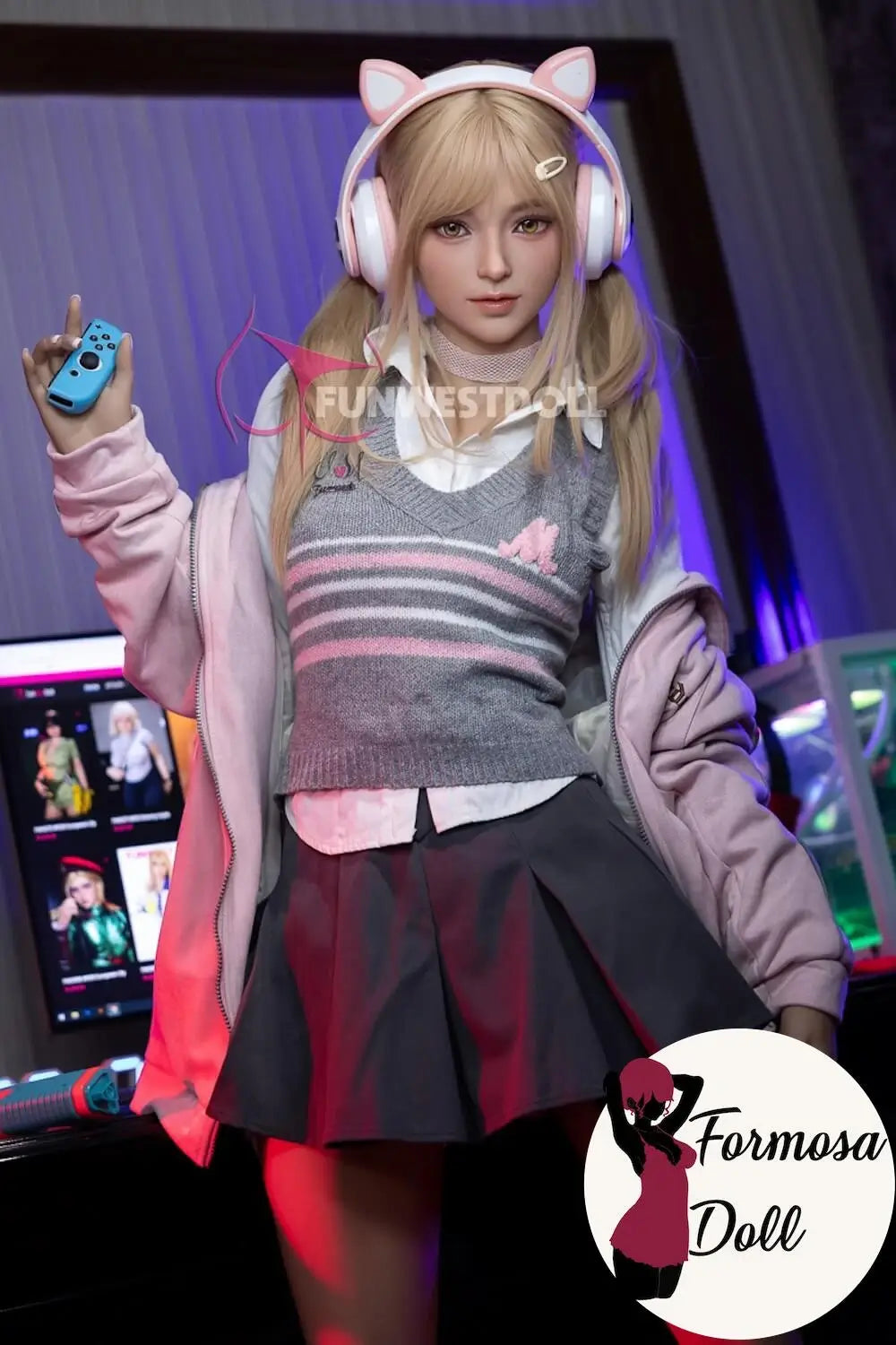 Alice 159 cm (5ft2) - Gamer Girl Sex Doll in TPE