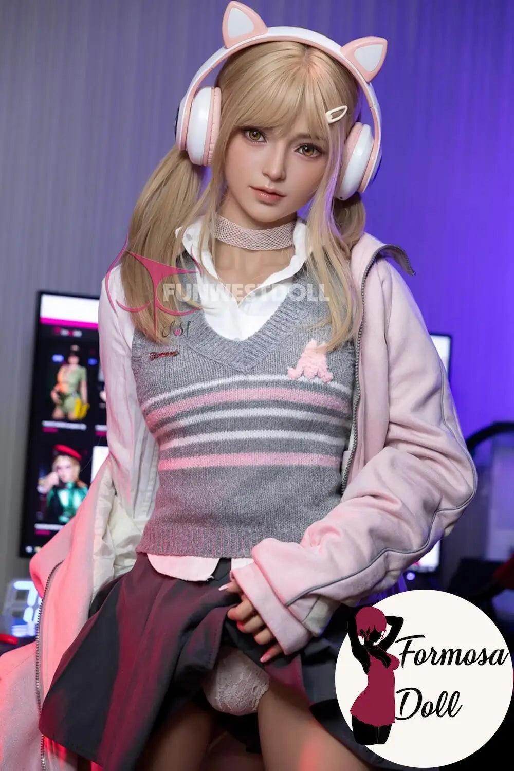 Alice 159 cm (5ft2) - Gamer Girl Sex Doll in TPE