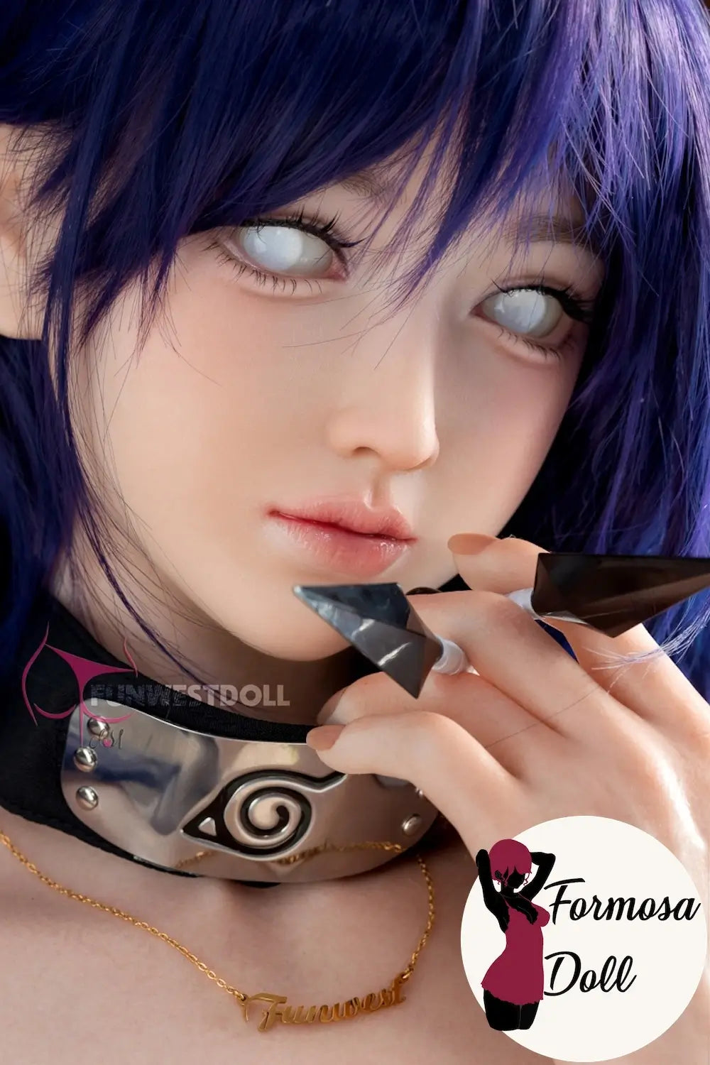 Amy 159 cm (5ft2) - Hinata Hyuga Cosplay Sex Doll in Silicone