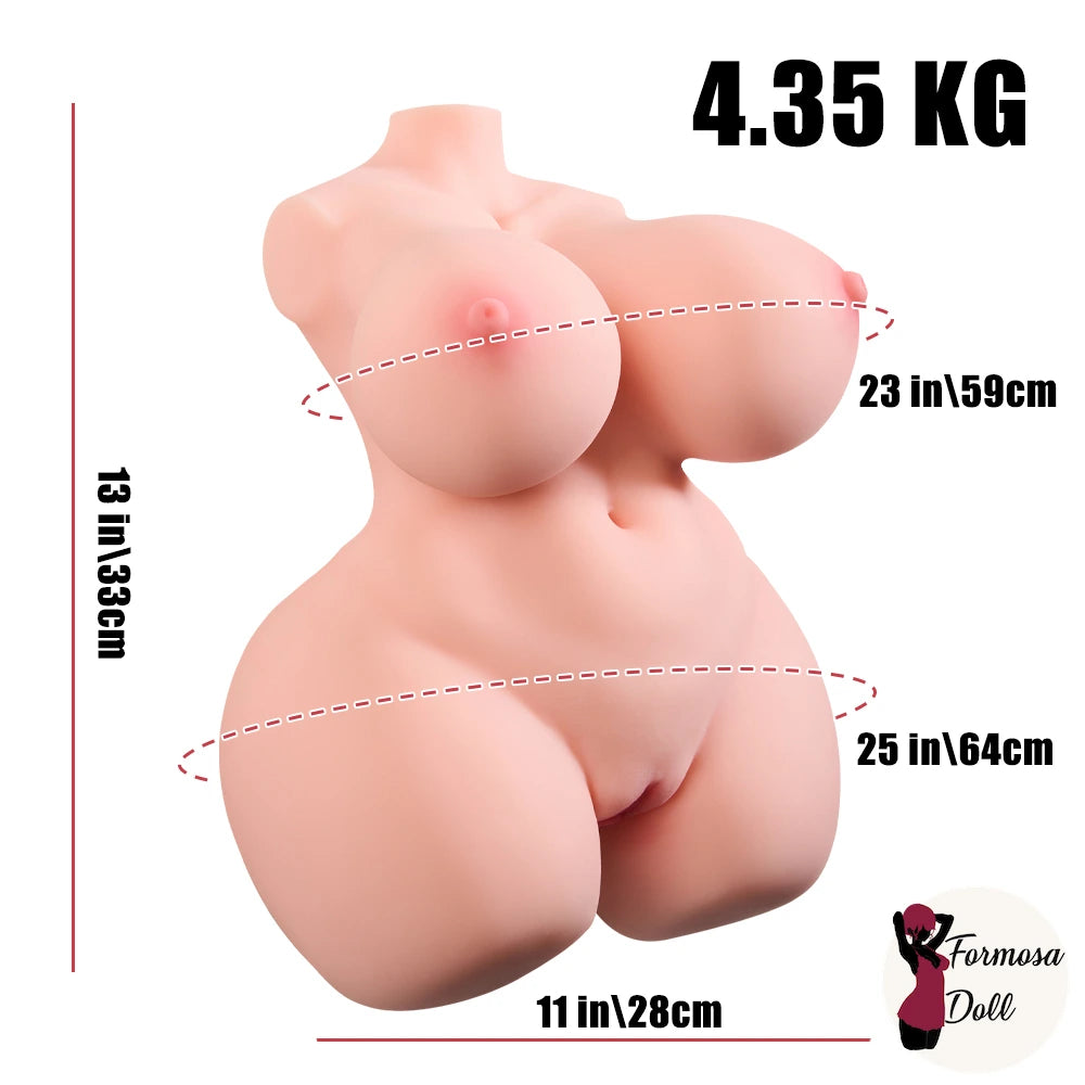 Masturbateur réaliste Asa BBW – 4,35 kg (9,59 lb) | MRL