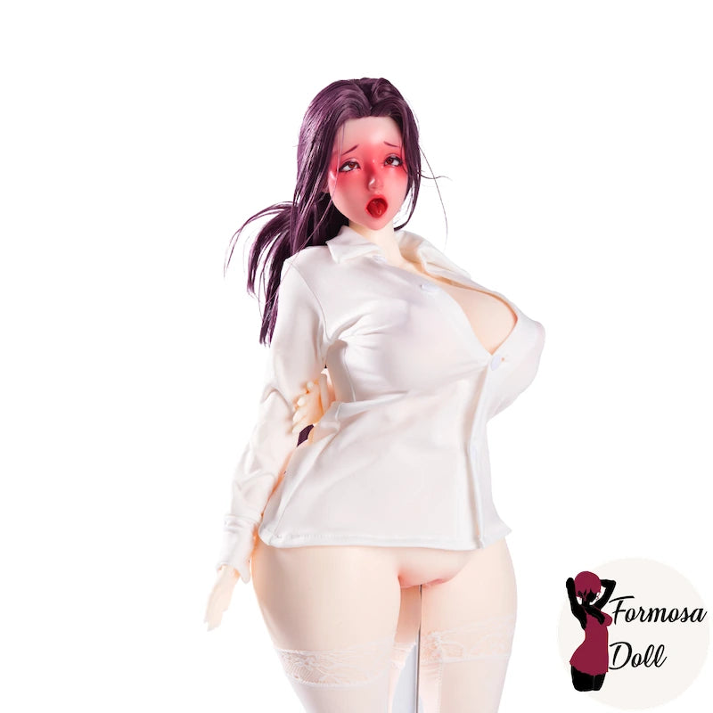 Aunt Niimi 3.0 – Mini poupée sexuelle hentai en silicone 64 cm
