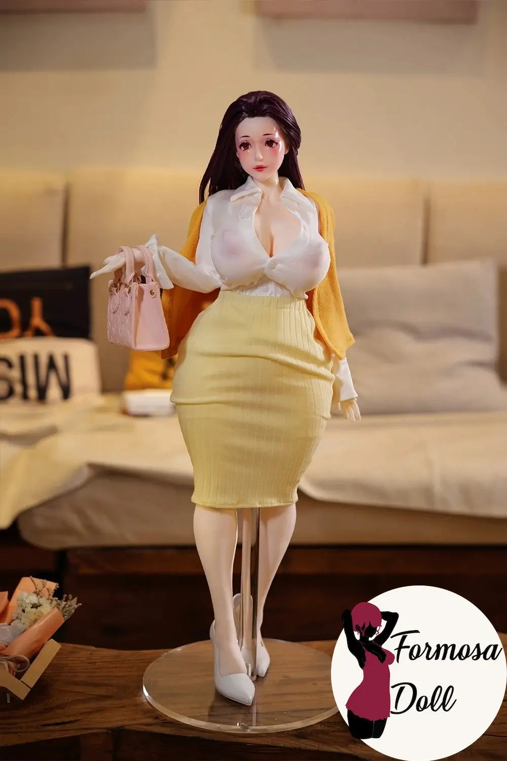 Aunt Niimi 3.0 – Mini poupée sexuelle hentai en silicone 64 cm