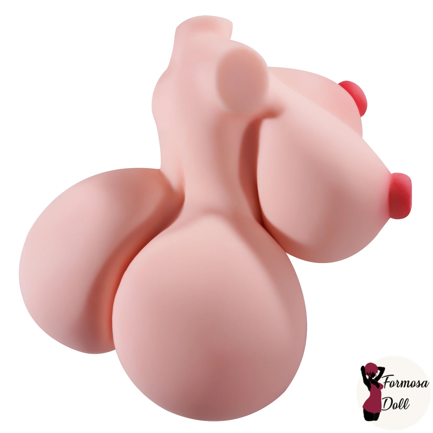 Big Lucy 10,88 kg (23,99 lb) - Poupée sexuelle avec torse masturbateur et pénétration des tétons