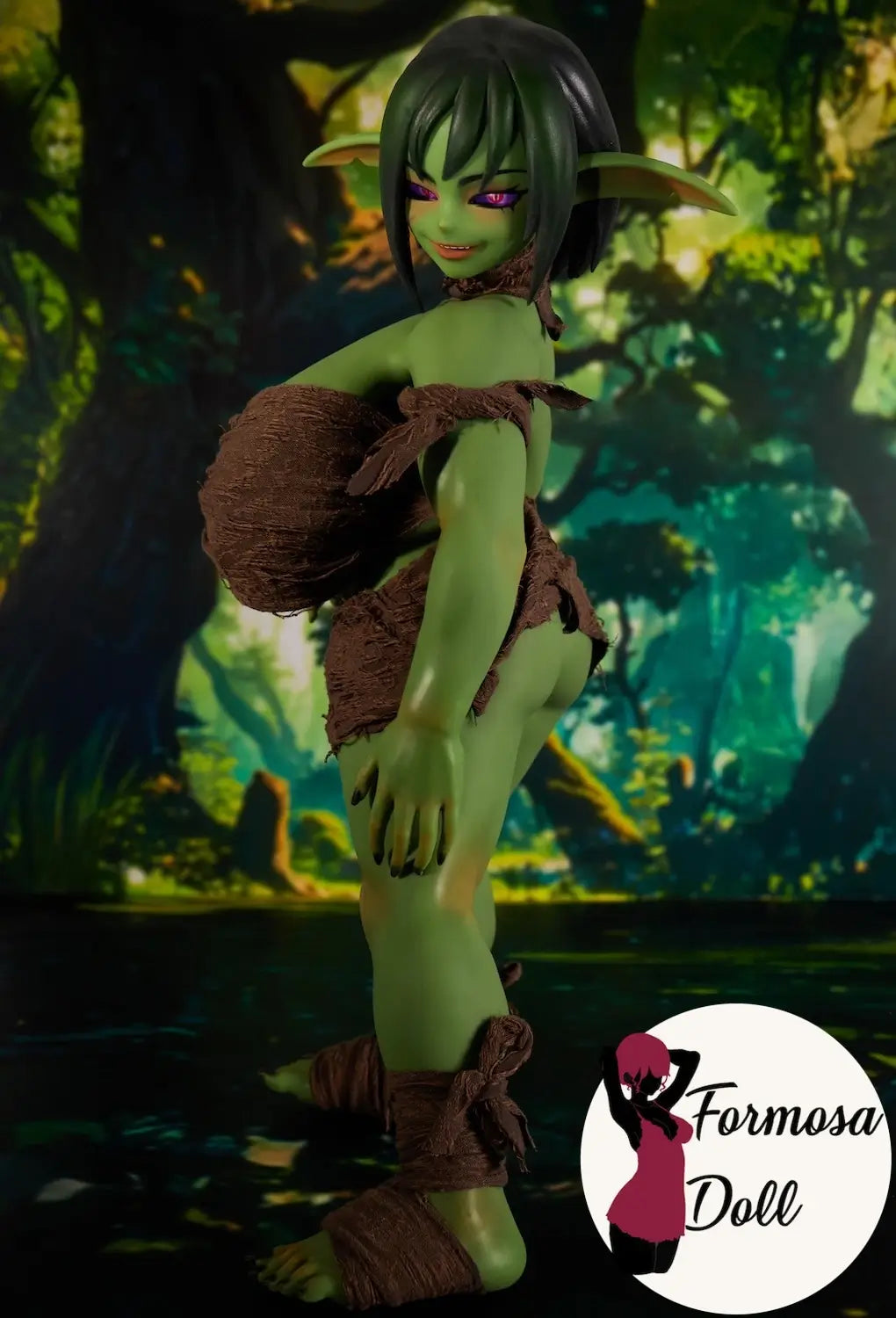 Zarga – Poupée sexuelle gobeline en silicone | 70 cm