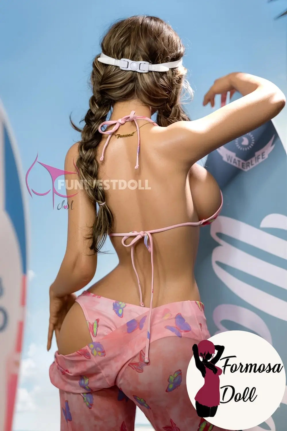Jasmine 160 cm - Poupée sexuelle Surf Girl en silicone
