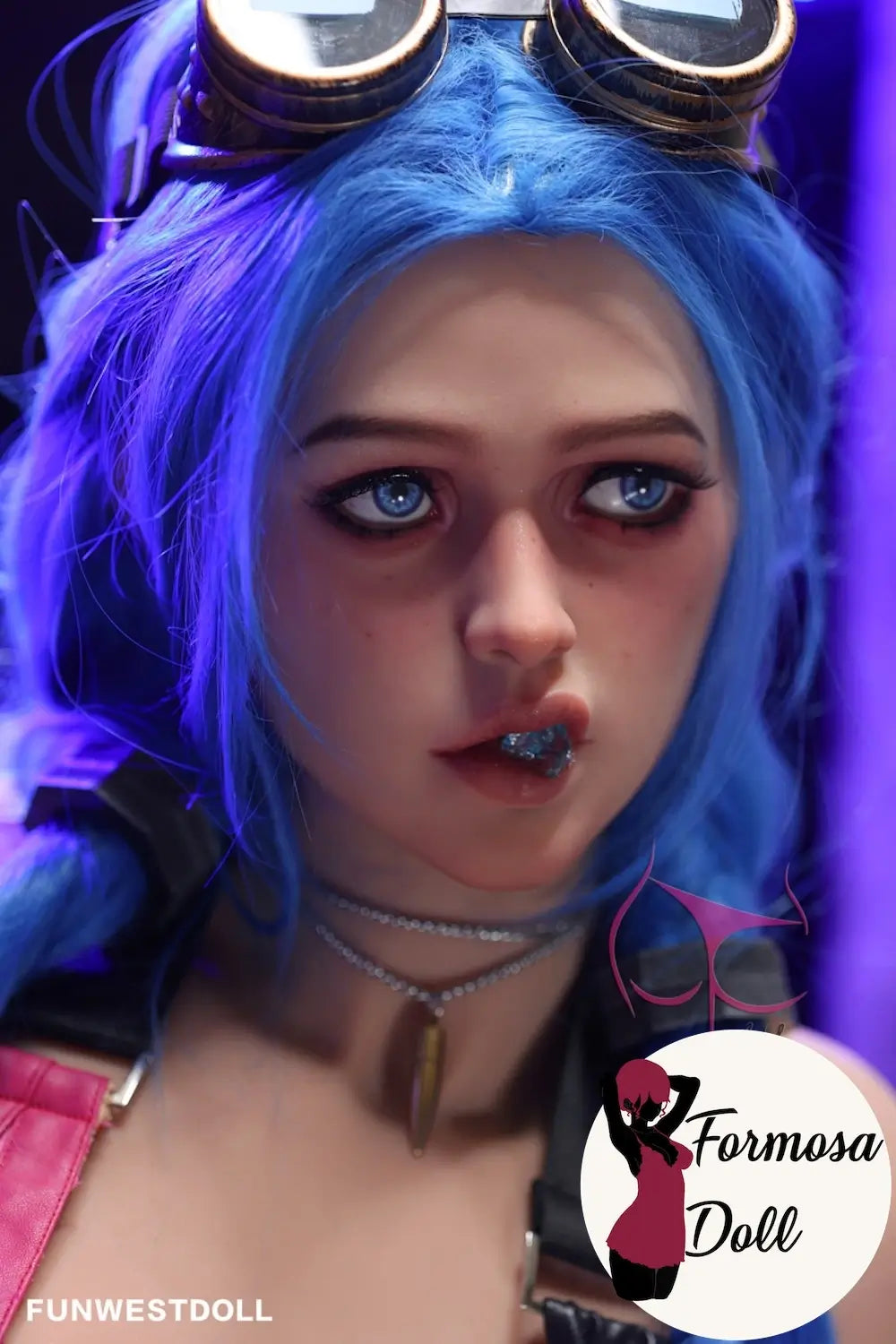 Poupée sexuelle Jinx LOL Cosplay TPE - 159 cm