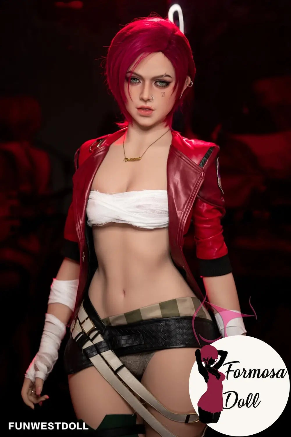 Poupée sexuelle Vi LOL Cosplay 157 cm TPE FWD - STOCK UE