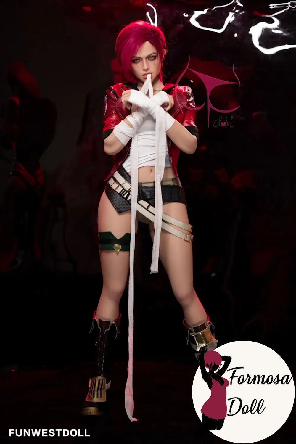 Poupée sexuelle Vi LOL Cosplay 157 cm TPE FWD - STOCK UE