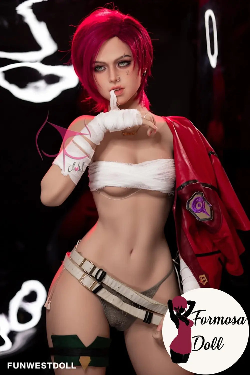 Poupée sexuelle Vi LOL Cosplay 157 cm TPE FWD - STOCK UE