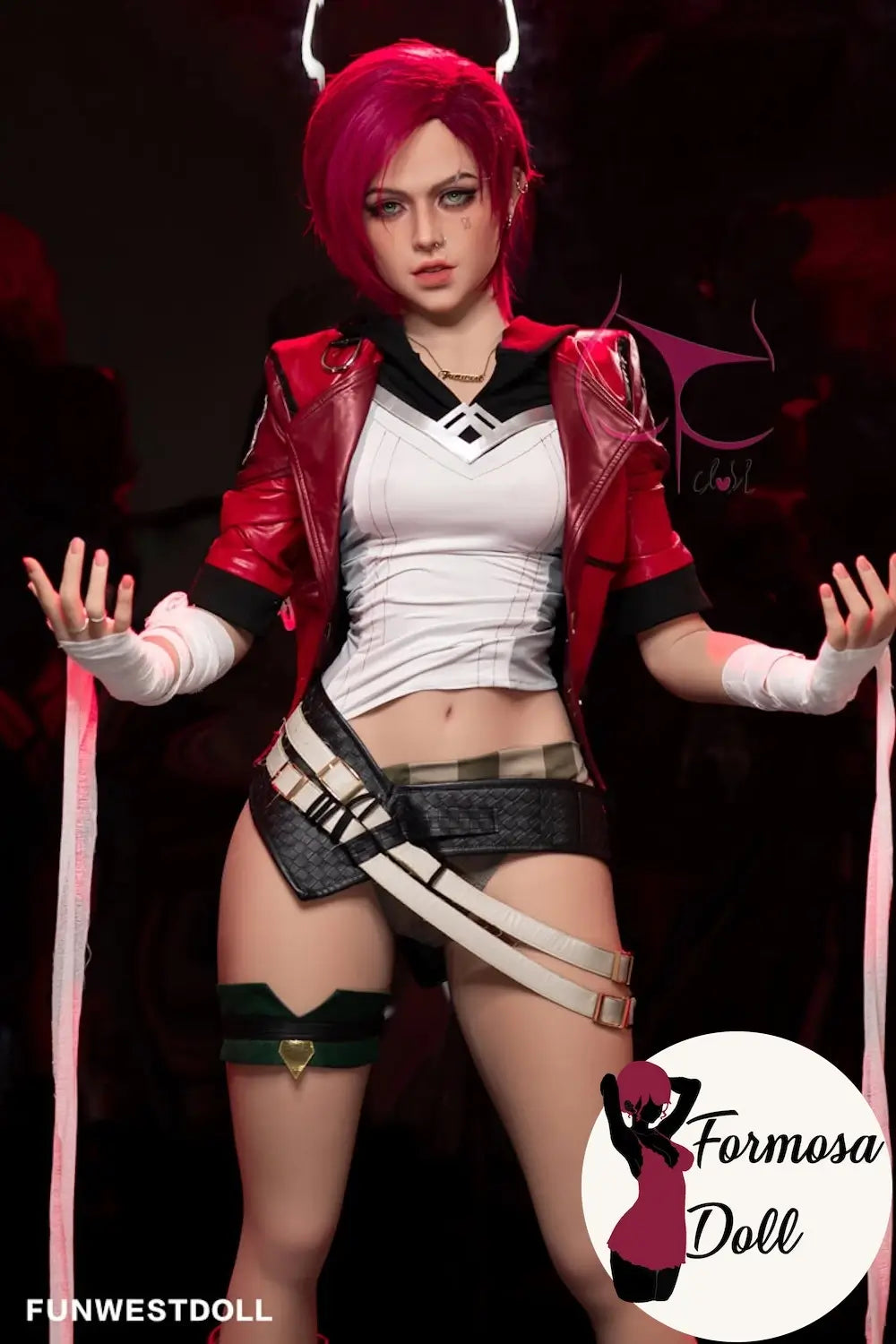 Poupée sexuelle Vi LOL Cosplay TPE - 157 cm FWD