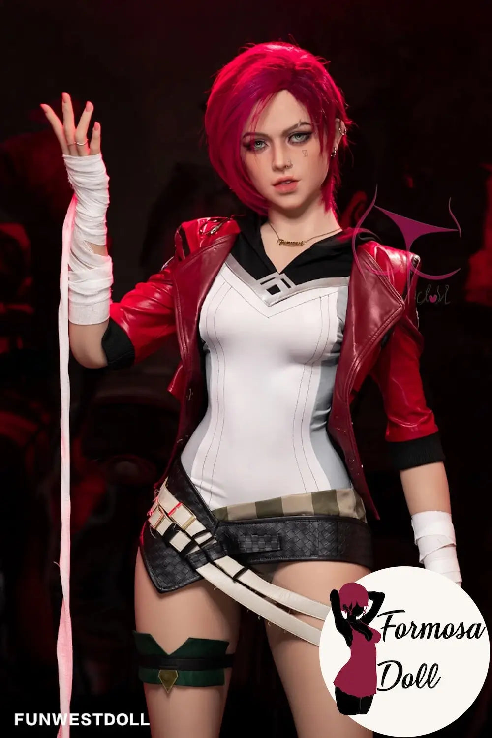 Poupée sexuelle Vi LOL Cosplay TPE - 157 cm FWD