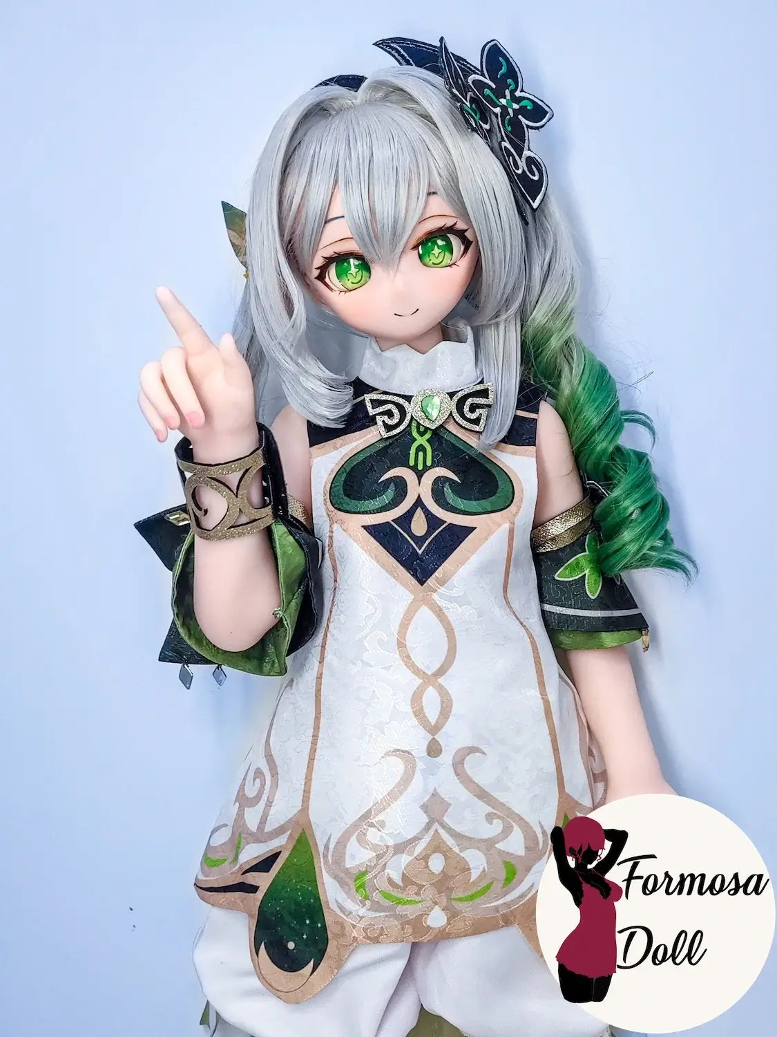 Yui - Bambola Mini in Silicone da 85cm con Testa in Vinile