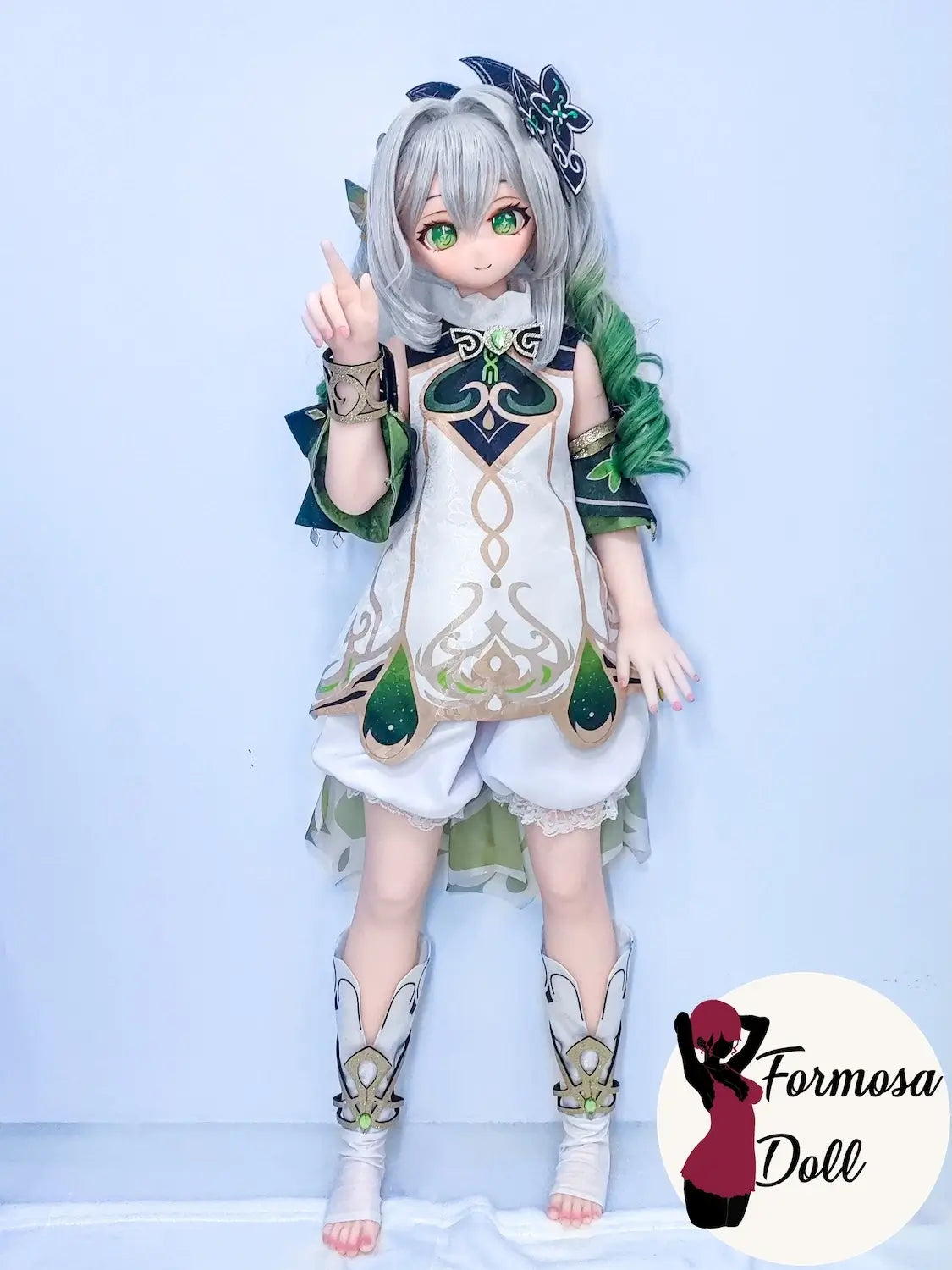 Yui - Bambola Mini in Silicone da 85cm con Testa in Vinile