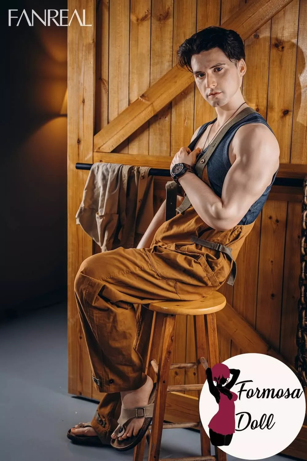 Henry – Poupée sexuelle homme en silicone, 173 cm