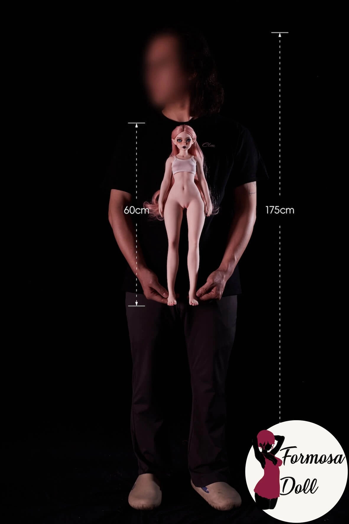 Hilary 60 cm (23,6 pouces) - Mini poupée sexuelle en silicone par CLIMAX