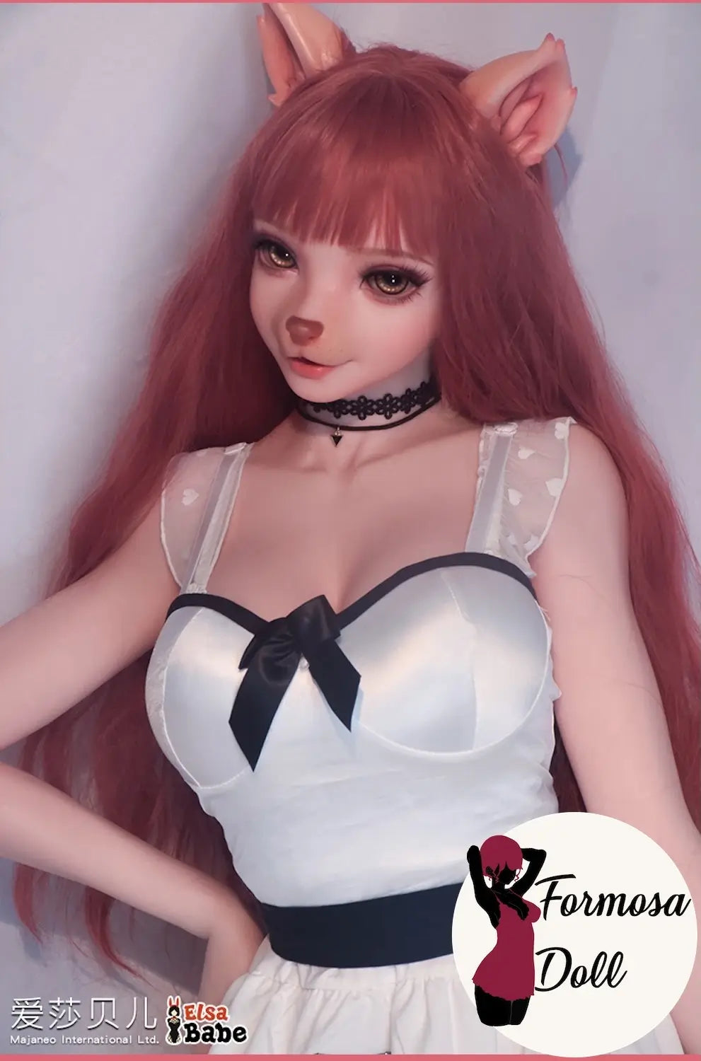 Inujima Haruko 148 cm – Poupée sexuelle en silicone style loup kemonomimi