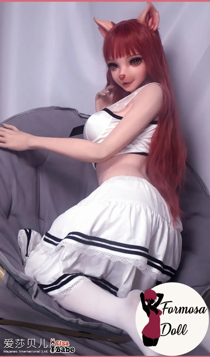 Inujima Haruko 148 cm – Poupée sexuelle en silicone style loup kemonomimi