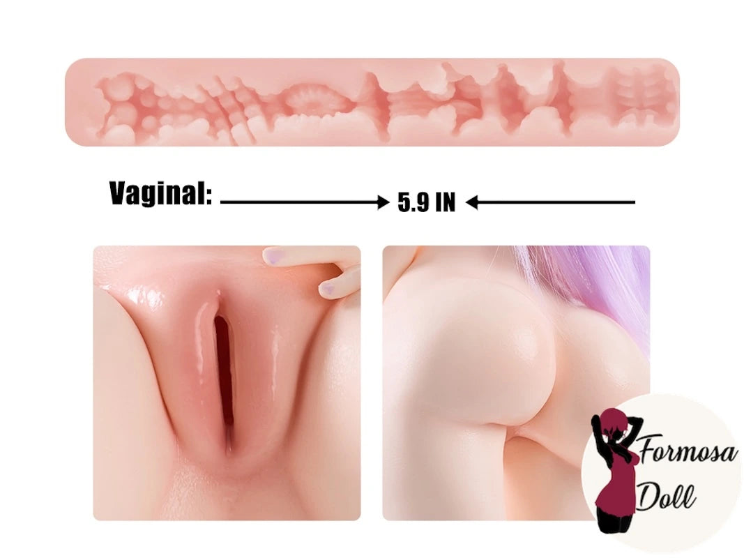 Ivy 3.0 – Mini poupée sexuelle hentai en silicone – 61 cm