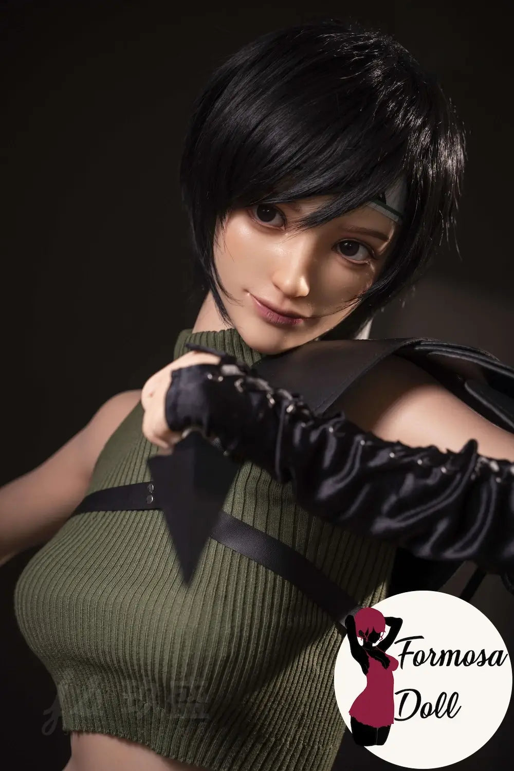 Yuffie – Poupée Cosplay Inspirée de FF VII en Silicone, 168 cm