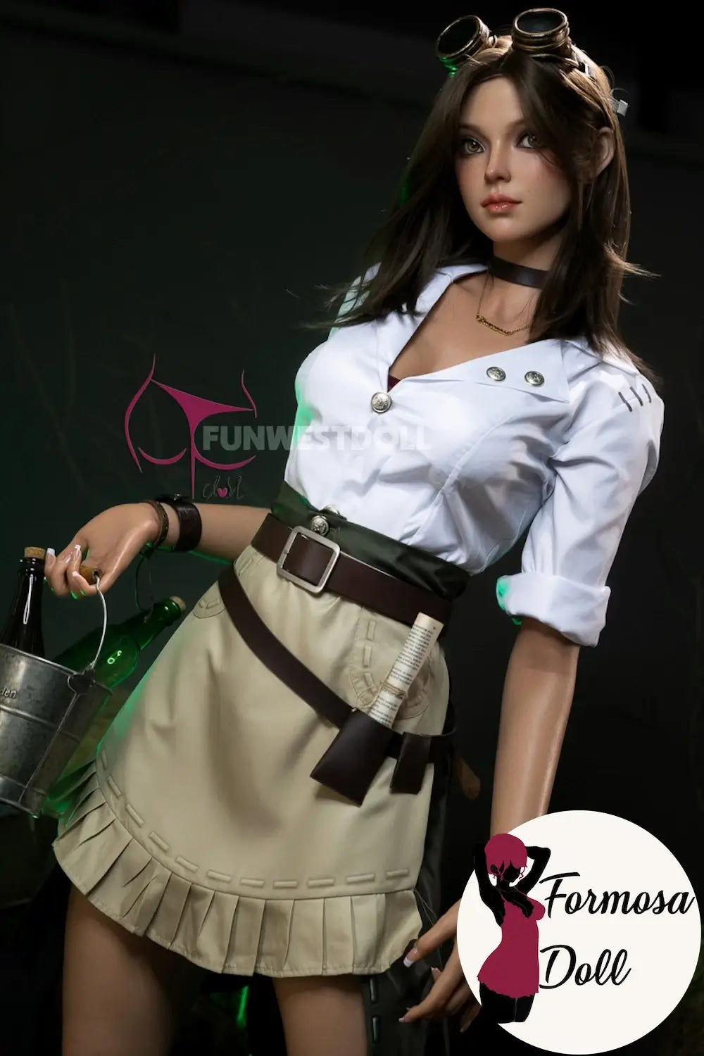 Lexie 168 cm - Poupée sexuelle en silicone à texture de peau améliorée - STOCK UE | TENUE INCLUSE