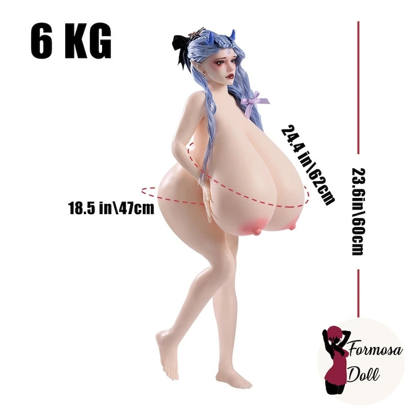 Milk Dragon 3.0 – Mini poupée sexuelle fantasy en silicone – 60 cm