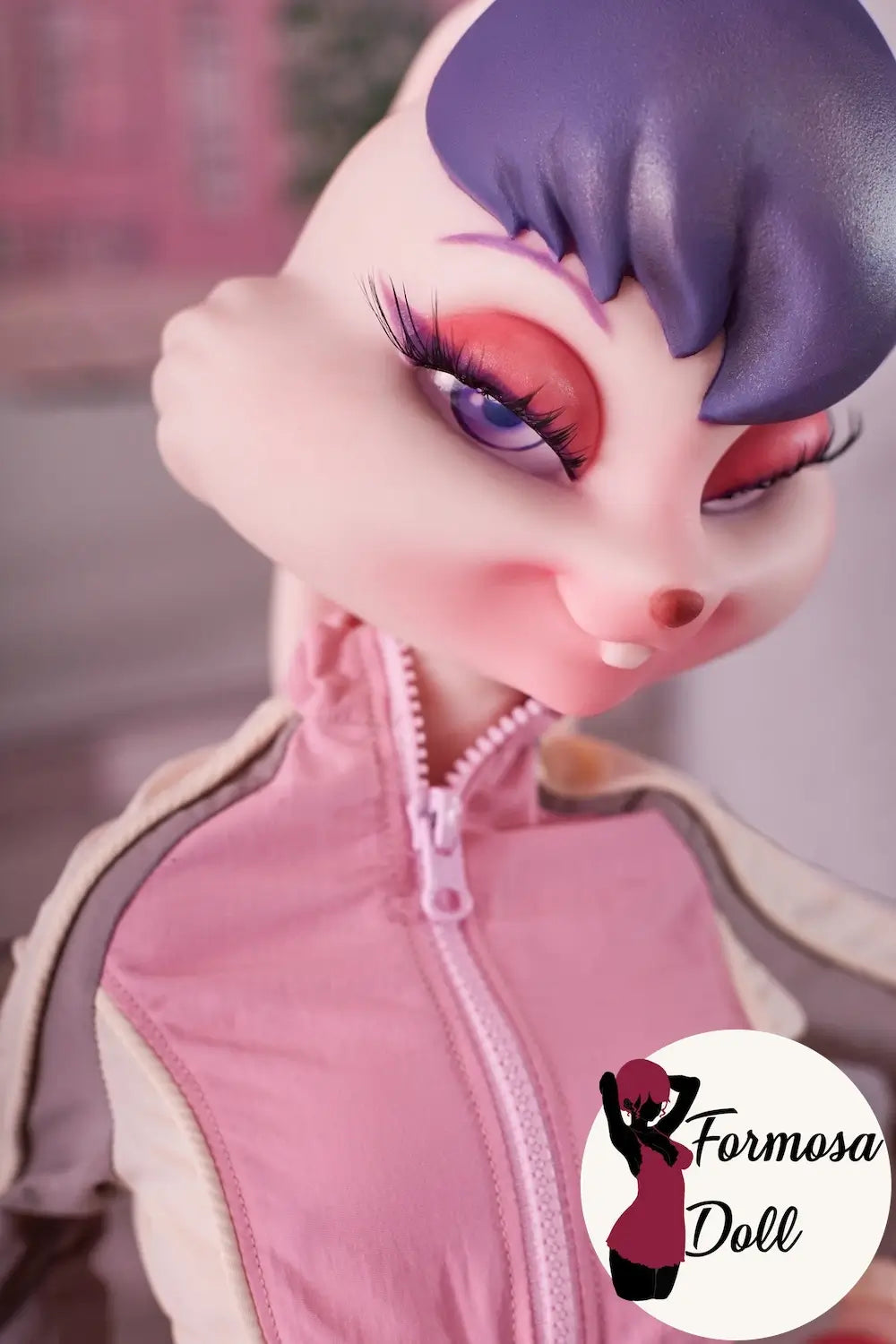 Lori 70 cm (27,5 pouces) - Mini poupée sexuelle lapin en silicone par Climax