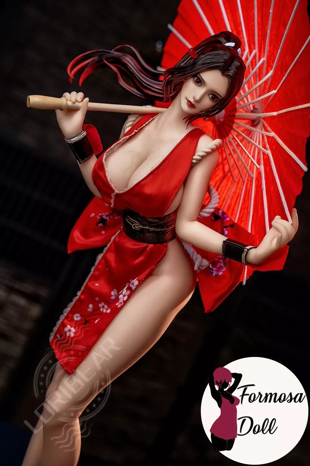 Mai Shiranui 66.5cm (26.2 in) Silicone Mini Cosplay Sex Doll Formosa Doll Mai Shiranui 66.5cm (26.2 in) Silicone Mini Cosplay Sex Doll Formosa Doll