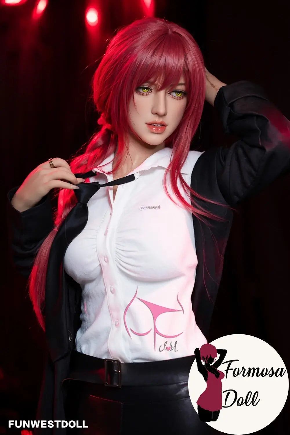 Chloe 162 cm (5ft3) Makima Cosplay TPE Sex Doll