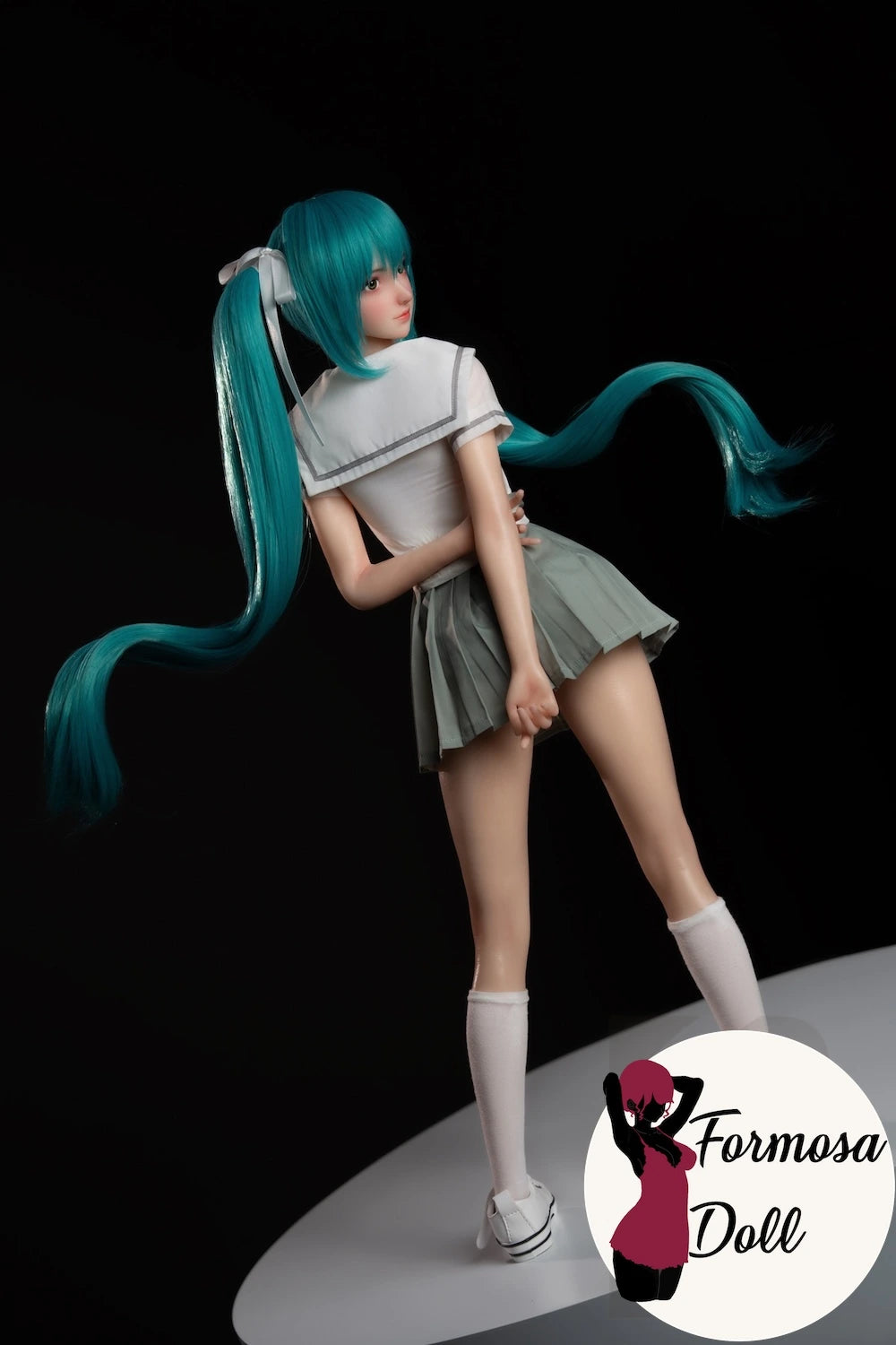 Miku - Mini Sex Doll with Uniform and Bikini - 61 cm (24in)