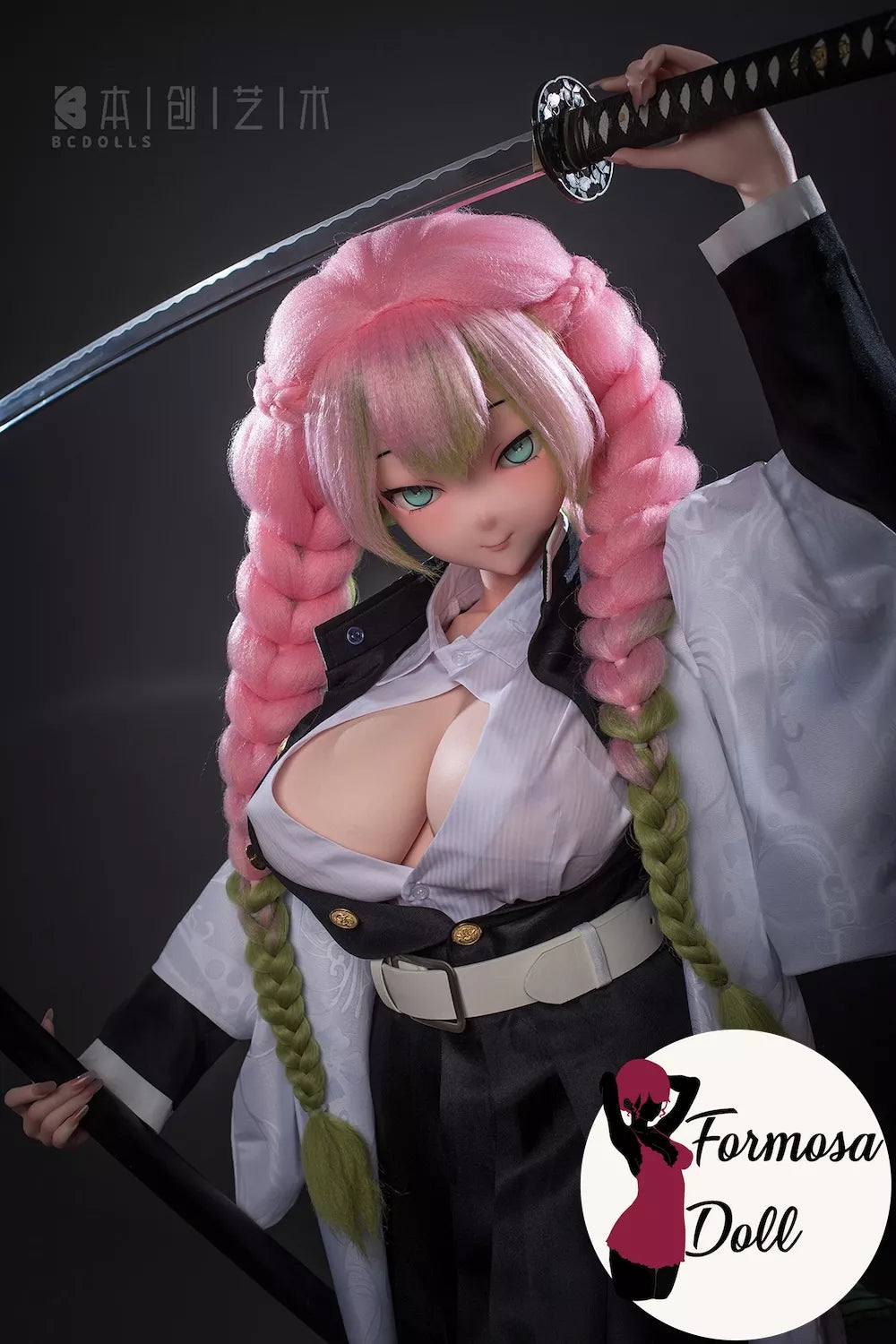 Mitsuri Kanroji Sex Doll - Silicone Demon Slayer Cosplay 155 cm (5ft) - OUTFIT INCLUDED