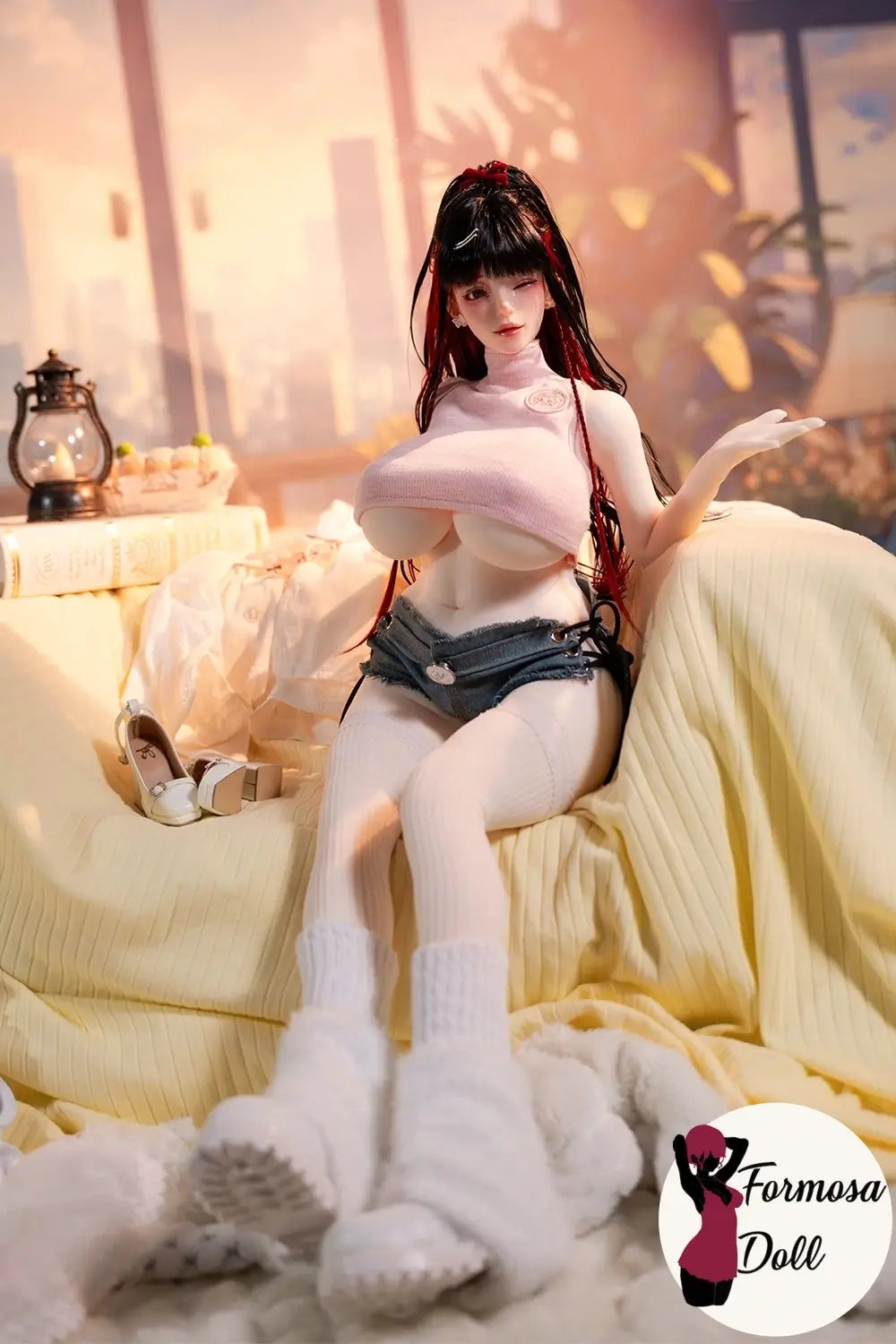 Nanako 3.0 – Mini poupée sexuelle hentai en silicone (Nana) – 62 cm