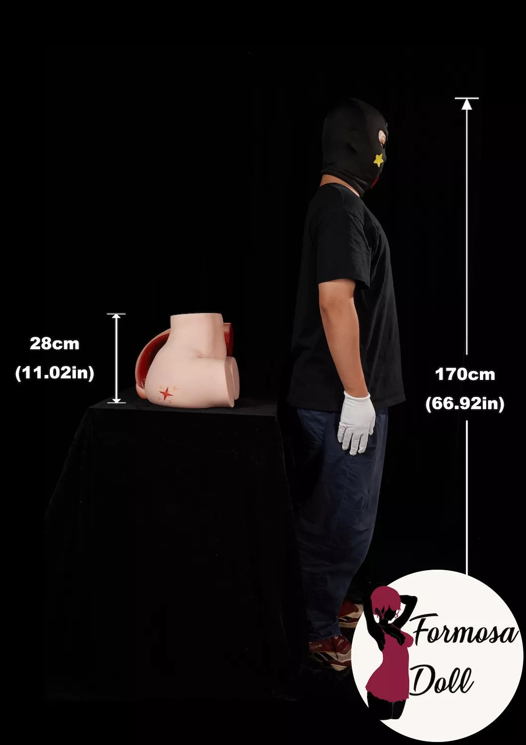PA-Theory Premium Fantasy Horse Tail Sex Torso - 15.85kg