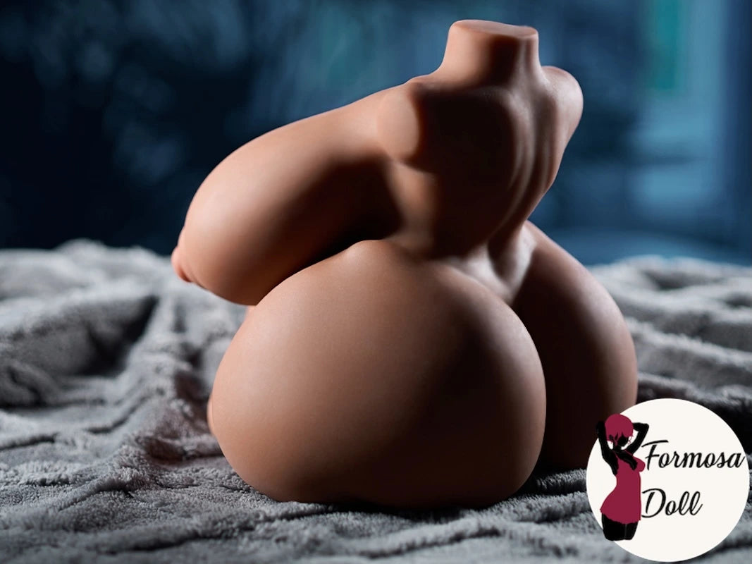 Robin Tan - Mini torse sexuel transexuelle de 4,5 kg (9,92 lb) avec tétons pénétrables