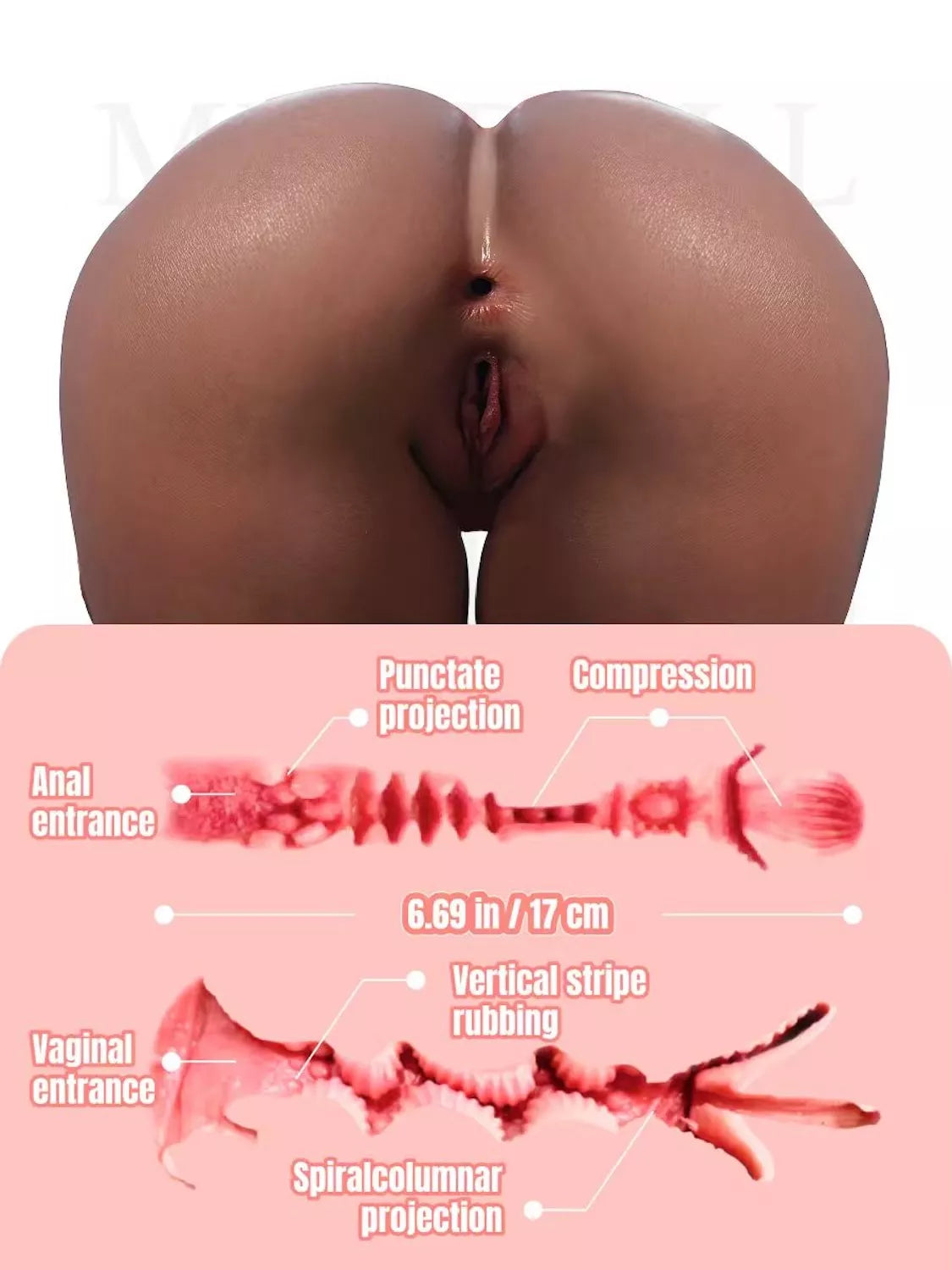 Sara Blonde Latina Sex Doll in Silicone with Curvy Booty - 148cm / 162cm / 166cm