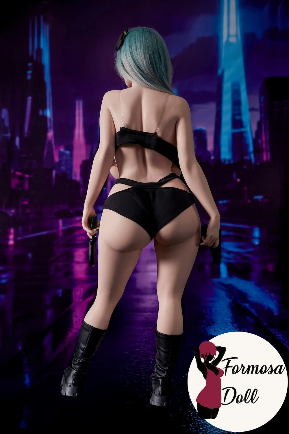 Tasha 161cm - Silicone Sex Doll with BBW Body, ROS and Halloween Make-up