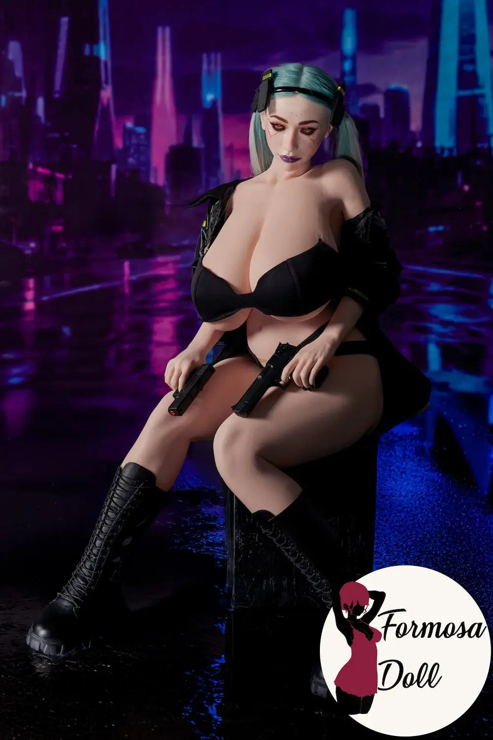 Tasha 161cm - Silicone Sex Doll with BBW Body, ROS and Halloween Make-up