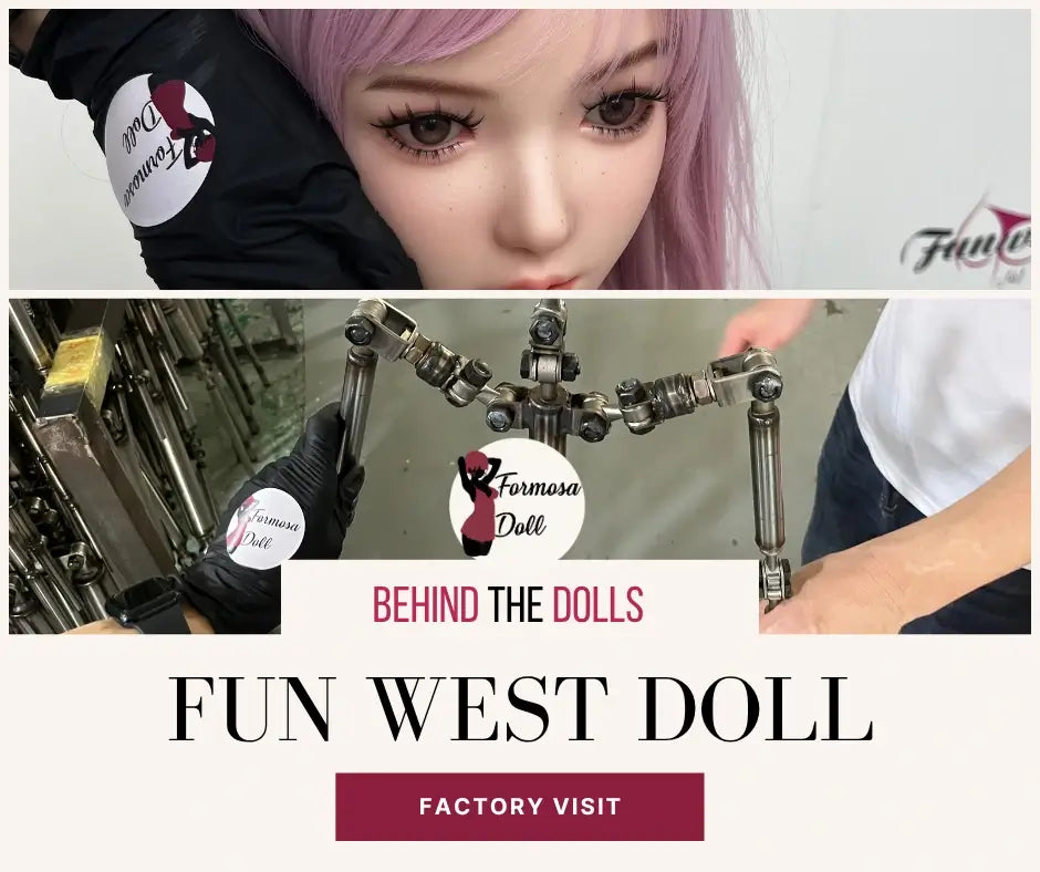 FunWestDoll Factory Visit | Cosplay Sex Dolls & Skeleton Innovation