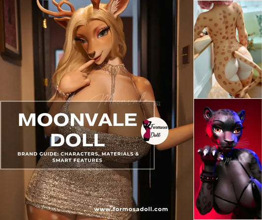 Moonvale Doll brand guide comparing Lyora, Velara and Cerina, full-silicone construction and optional smart features
