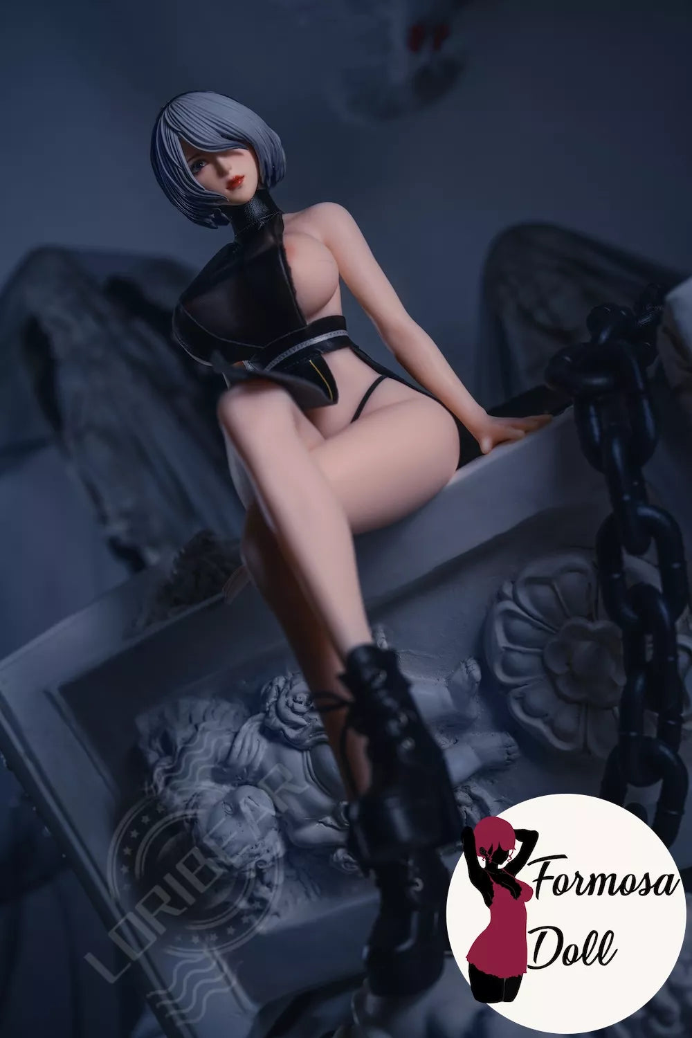 2B 62cm (24.4in) Silicone Mini Sex Doll | Cyborg Cosplay Look Formosa Doll 2B 62cm (24.4in) Silicone Mini Sex Doll | Cyborg Cosplay Look Formosa Doll