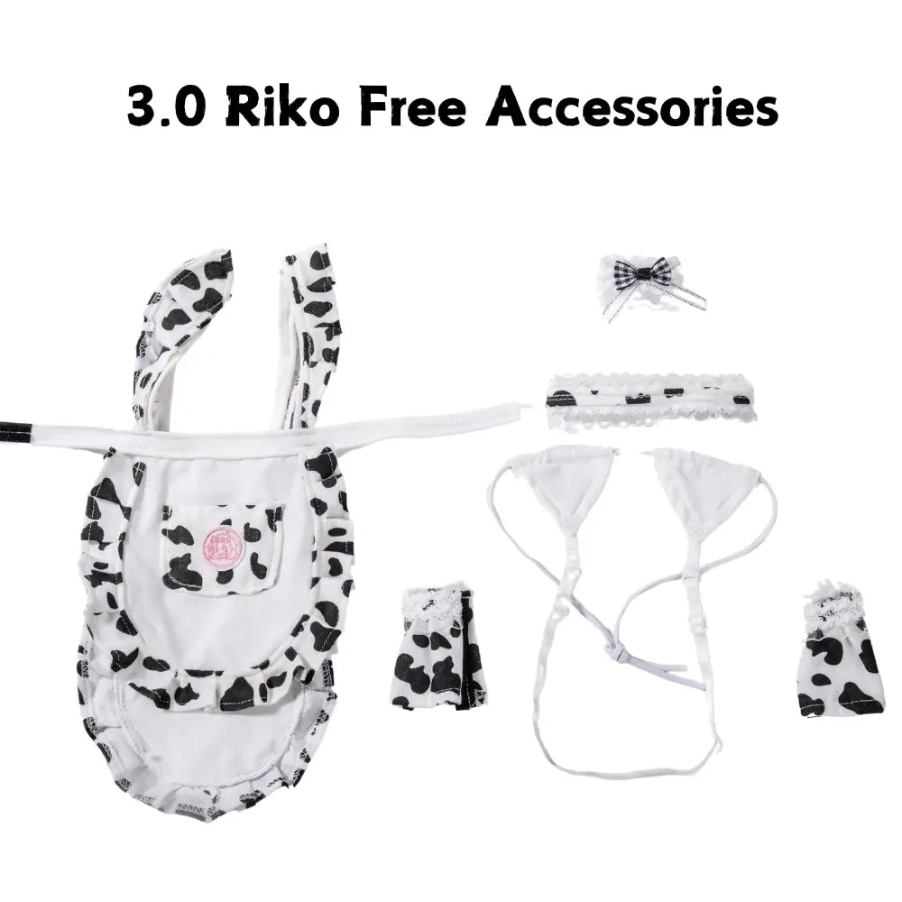 Riko 3.0 – Silicone Maid-Inspired Mini Sex Doll by MRL – 60cm (23.6inch)