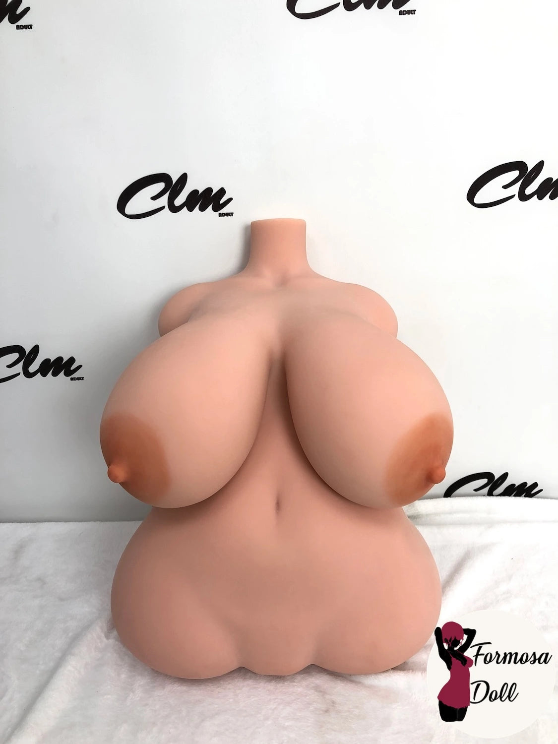 Torso 58# 26kg (57.3LB) - TPE Torso Sex Doll with Big Breasts by CLIMAX
