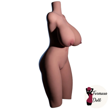 Torso 870# 28kg - Poupée sexuelle BBW Torso en TPE avec squelette et jambes mobiles - Stock UE