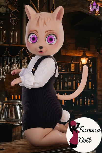 Bearrie – Sex doll furry ours anthro en silicone souple – 90 cm