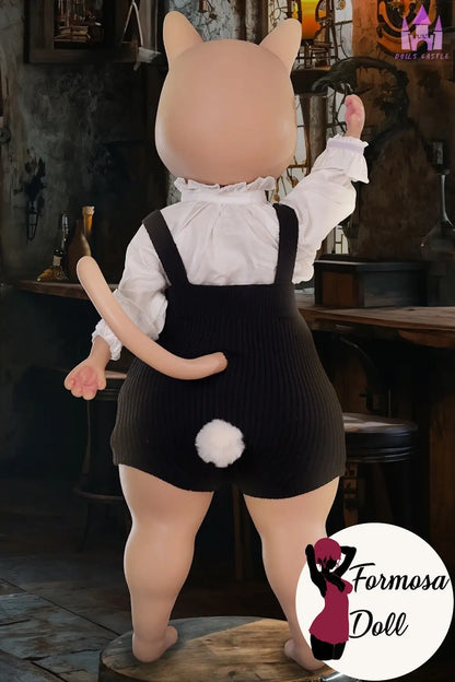 Bearrie – Sex doll furry ours anthro en silicone souple – 90 cm